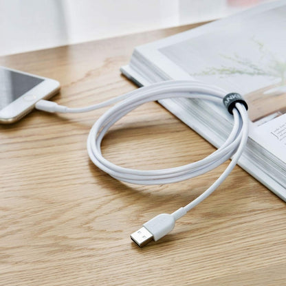 ANKER PowerLine II USB to 8 Pin MFI Certificated Charging Data Cable, Length: 0.9m(White) - MFI Cable by ANKER | Online Shopping South Africa | PMC Jewellery