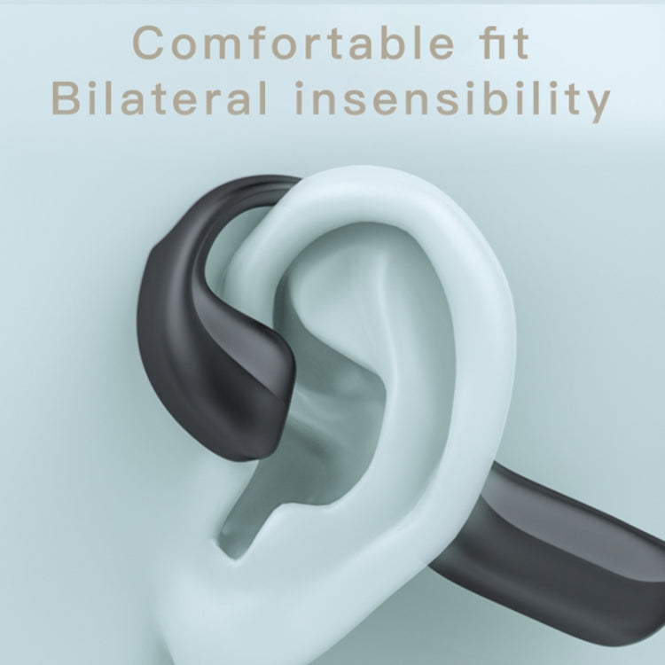 G100 Bluetooth 5.0 Wireless Ear-mounted Sports Waterproof Bone Conduction Earphone (Black) - Neck-mounted Earphone by PMC TechLife | Online Shopping South Africa | PMC TechLife