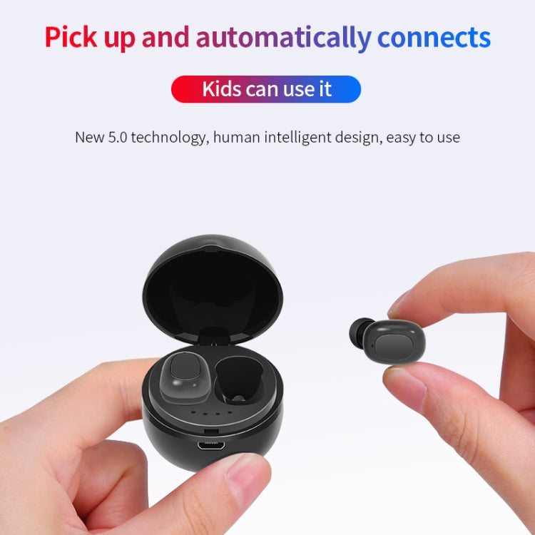 A10 TWS Space Capsule Shape Wireless Bluetooth Earphone with Magnetic Charging Box & Lanyard, Support HD Call & Automatic Pairing Bluetooth(White) - TWS Earphone by PMC TechLife | Online Shopping South Africa | PMC TechLife