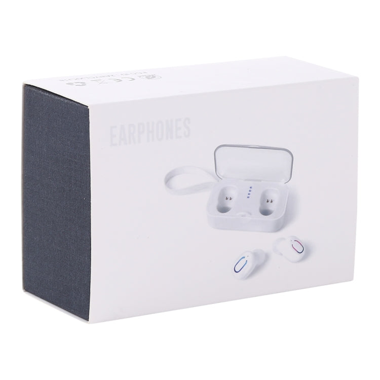 TI8S TWS Dazzling Wireless Stereo Bluetooth 5.0 Earphones with Charging Case(White) - TWS Earphone by PMC TechLife | Online Shopping South Africa | PMC TechLife