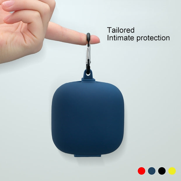 Solid Color Silicone Wireless Bluetooth Earphone Protective Case for Beats Powerbeats Pro(Black) - Other Case by PMC TechLife | Online Shopping South Africa | PMC TechLife