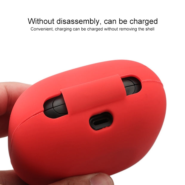 Solid Color Silicone Wireless Bluetooth Earphone Protective Case for Beats Powerbeats Pro(Mint Green) - Other Case by PMC TechLife | Online Shopping South Africa | PMC TechLife