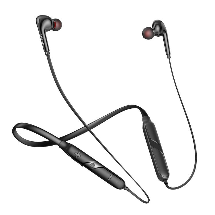 ipipoo GP-3 Bluetooth 4.2 Magnetic Adsorption Stereo Neck-mounted Wired Control Sports Bluetooth Earphone, Support Hands-free Calling(Black) - Neck-mounted Earphone by ipipoo | Online Shopping South Africa | PMC Jewellery