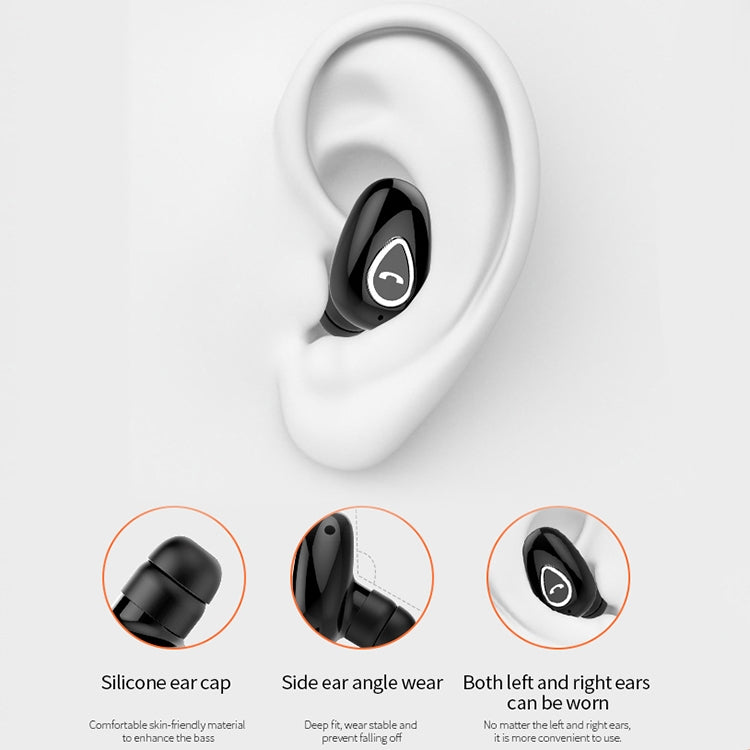YX01 Sweatproof Bluetooth 4.1 Wireless Bluetooth Earphone, Support Memory Connection & HD Call (Black) - Bluetooth Earphone by PMC Jewellery | Online Shopping South Africa | PMC Jewellery