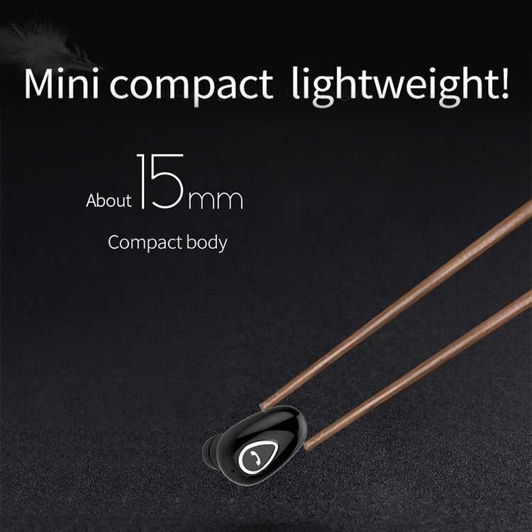 YX01 Sweatproof Bluetooth 4.1 Wireless Bluetooth Earphone, Support Memory Connection & HD Call (Rose Gold) - Bluetooth Earphone by PMC TechLife | Online Shopping South Africa | PMC TechLife