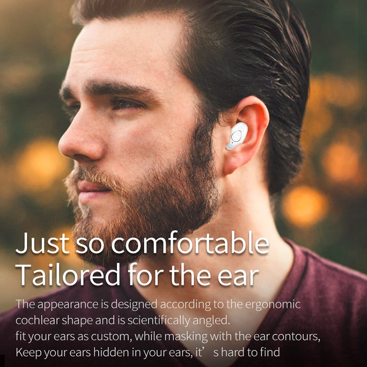 YX01 Sweatproof Bluetooth 4.1 Wireless Bluetooth Earphone, Support Memory Connection & HD Call (Silver) - Bluetooth Earphone by PMC TechLife | Online Shopping South Africa | PMC TechLife