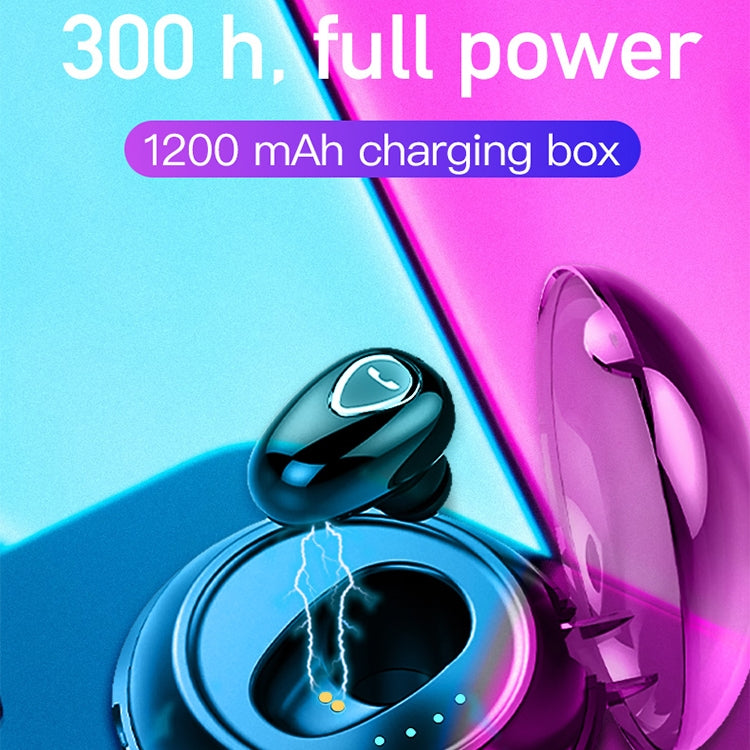 YX01 Sweatproof Bluetooth 4.1 Wireless Bluetooth Earphone with Charging Box, Support Memory Connection & HD Call(Rose Gold) - Bluetooth Earphone by PMC TechLife | Online Shopping South Africa | PMC TechLife