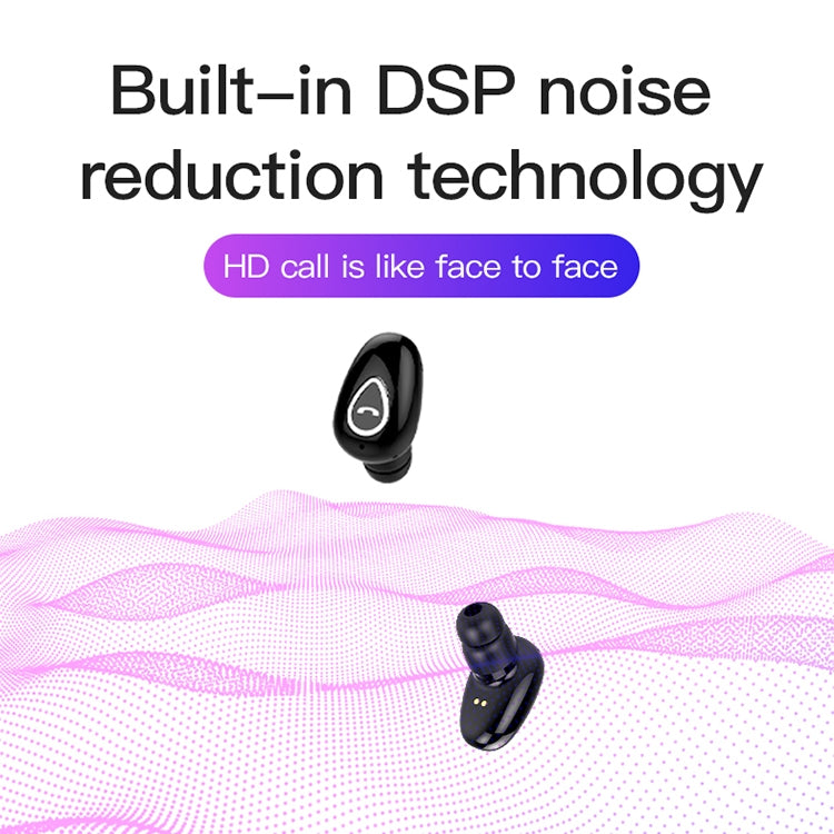 YX01 Sweatproof Bluetooth 4.1 Wireless Bluetooth Earphone with Charging Box, Support Memory Connection & HD Call(Rose Gold) - Bluetooth Earphone by PMC TechLife | Online Shopping South Africa | PMC TechLife