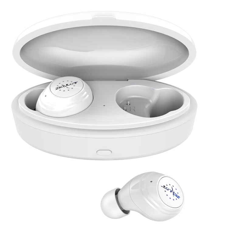 ZEALOT H19 TWS Bluetooth 5.0 Touch Wireless Bluetooth Earphone with Magnetic Charging Box, Support HD Call & Bluetooth Automatic Connection(White) - TWS Earphone by ZEALOT | Online Shopping South Africa | PMC TechLife | Buy Now Pay Later Mobicred