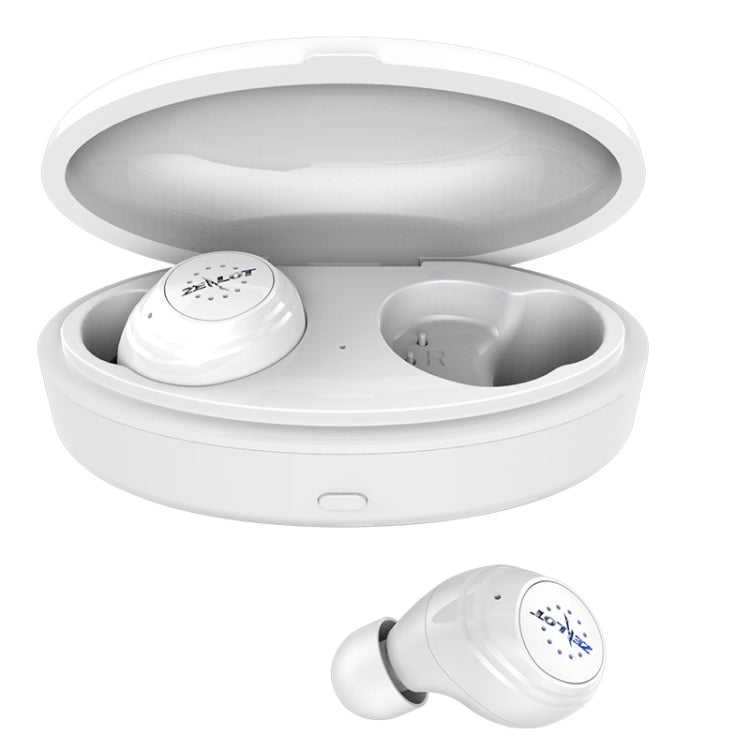 ZEALOT H19 TWS Bluetooth 5.0 Touch Wireless Bluetooth Earphone with Magnetic Charging Box, Support HD Call & Bluetooth Automatic Connection(White) - TWS Earphone by ZEALOT | Online Shopping South Africa | PMC Jewellery
