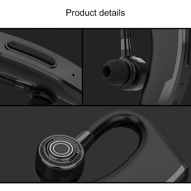 V10 Wireless Bluetooth V5.0 Sport Headphone without Charging Box, CSR Chip, Support Voice Reception&10 Minutes Fast Charging(Black) - Bluetooth Earphone by PMC TechLife | Online Shopping South Africa | PMC TechLife