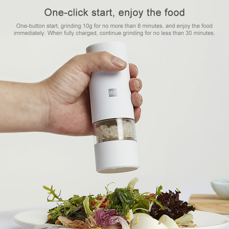 Original Xiaomi Youpin Huohou Electric Grinding Machine Automatic Mill Pepper Grinder(Black) - Stirrer & Squeezer by Xiaomi | Online Shopping South Africa | PMC TechLife | Buy Now Pay Later Mobicred