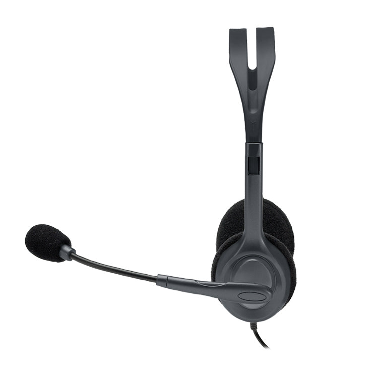 Logitech H111 3.5mm Plug Music Voice Stereo Headset with Microphone - Headset & Headphone by Logitech | Online Shopping South Africa | PMC Jewellery