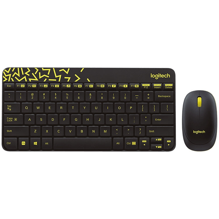 Logitech MK240 Nano Wireless Keyboard and Mouse Set(Black) - Wireless Keyboard by Logitech | Online Shopping South Africa | PMC Jewellery | Buy Now Pay Later Mobicred