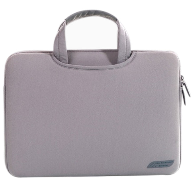 15.6 inch Portable Air Permeable Handheld Sleeve Bag for Laptops, Size: 41.5x30.0x3.5cm(Grey) - 15 inch by PMC Jewellery | Online Shopping South Africa | PMC Jewellery