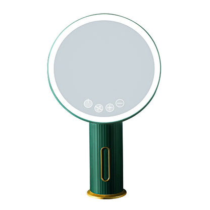 Smart LED Desktop Makeup Mirror with Fill Light, Three Light Colors (Green) - Mirror by PMC Jewellery | Online Shopping South Africa | PMC Jewellery