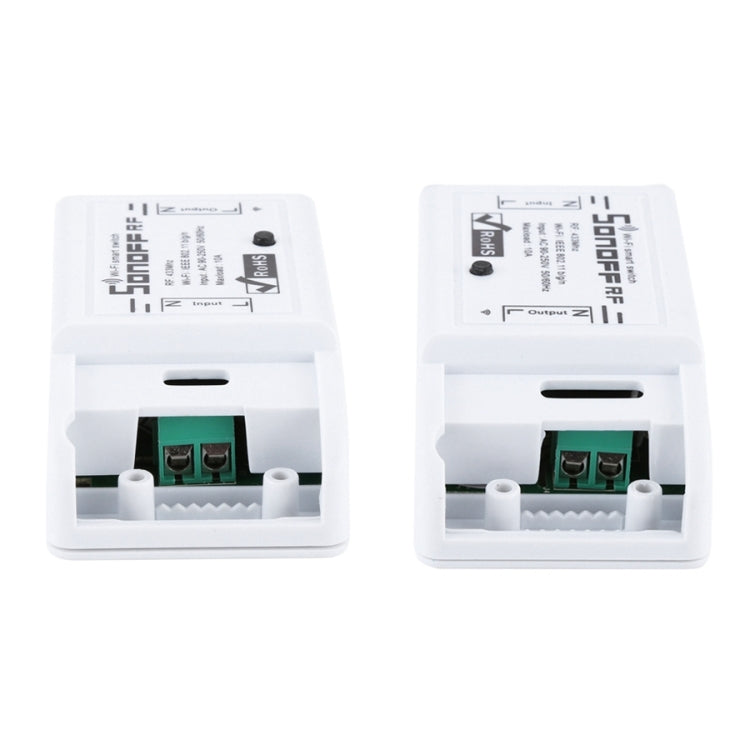 Sonoff 433MHz DIY WiFi Smart Wireless Remote Control Timer Module Power Switch with 4-keys Remote Control for Smart Home, Support iOS and Android - free shipping - PMC TechLife - Order now!