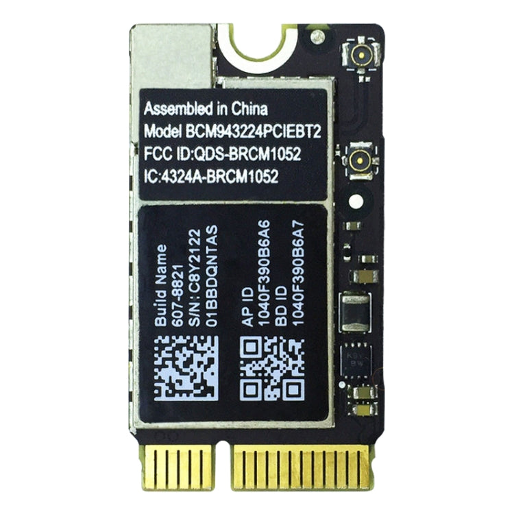 WiFi & Bluetooth Network Module for Macbook Air 13.3 inch A1369 (2010-2011) & 11.6 inch A1370 (2010-2011) & A1465 (2012) - Network Adapter by PMC TechLife | Online Shopping South Africa | PMC TechLife