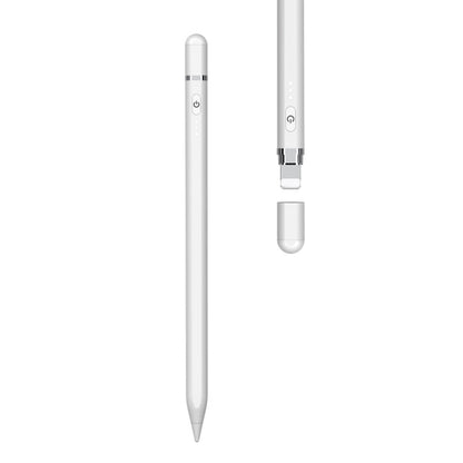 P7-LS Active Capacitive Stylus Pen with Palm Rejection for iPad After 2018 Version(White) - Stylus Pen by PMC Jewellery | Online Shopping South Africa | PMC Jewellery