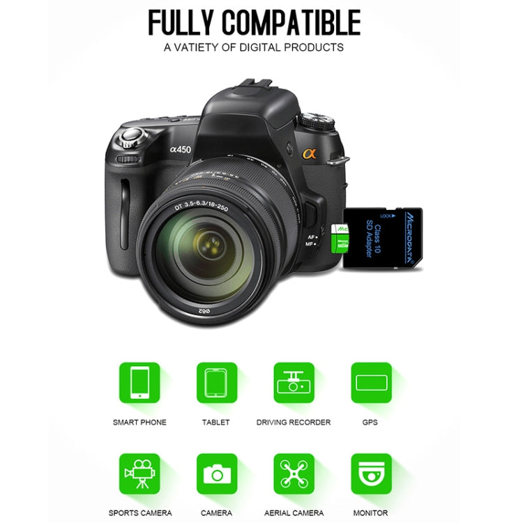 MICRODATA 64GB U3 Green and White TF(Micro SD) Memory Card - free shipping - PMC TechLife - Order now!
