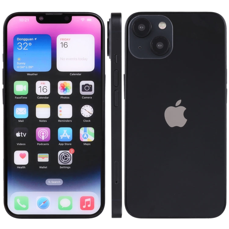 For iPhone 14 Color Screen Non-Working Fake Dummy Display Model(Midnight) - For iPhone & iPad by PMC TechLife | Online Shopping South Africa | PMC TechLife