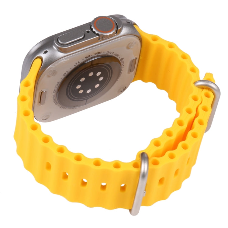 For Apple Watch Ultra 49mm Color Screen Non-Working Fake Dummy Display Model (Yellow) - free shipping - PMC TechLife - Order now!