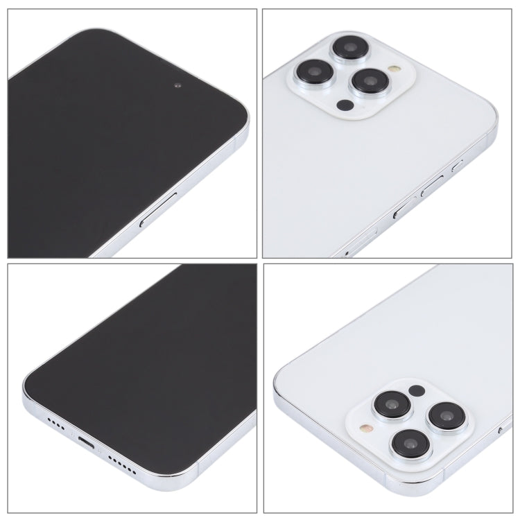 For iPhone 14 Pro Max Black Screen Non-Working Fake Dummy Display Model(Silver) - For iPhone & iPad by PMC TechLife | Online Shopping South Africa | PMC TechLife