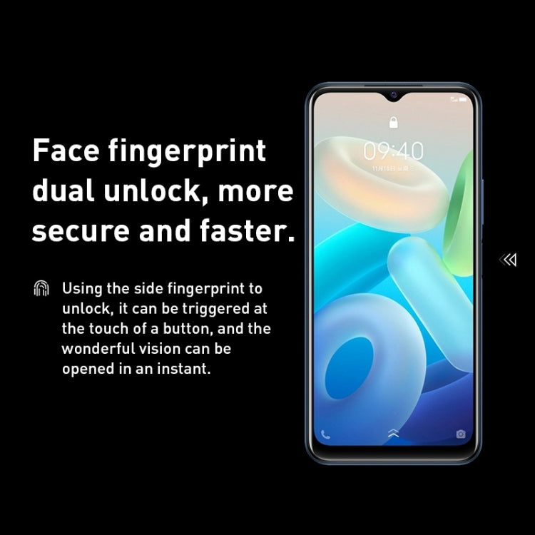 vivo Y32 4G, 8GB+128GB, Dual Back Cameras, Side Fingerprint Identification, 5000mAh Battery, 6.51 inch Android 11.0 OriginOS 1.0 Snapdragon 680 Octa Core up to 2.4GHz, OTG, Network: 4G(Blue) - vivo by VIVO | Online Shopping South Africa | PMC Jewellery