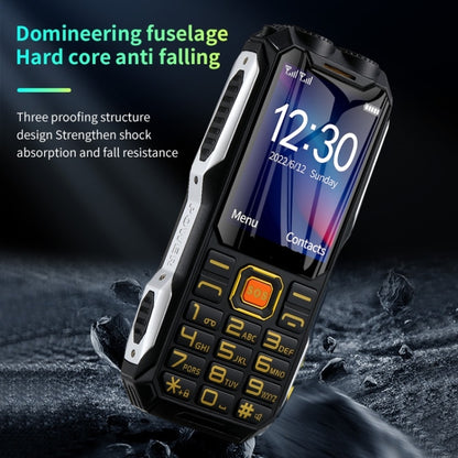 Mafam 4G Triple Proofing Elder Phone, Waterproof Shockproof Dustproof, 16800mAh Battery, 2.4 inch, 21 Keys, Bluetooth, LED Flashlight, FM, SOS, Dual SIM, Network: 2G (Black) - Others by PMC Jewellery | Online Shopping South Africa | PMC Jewellery