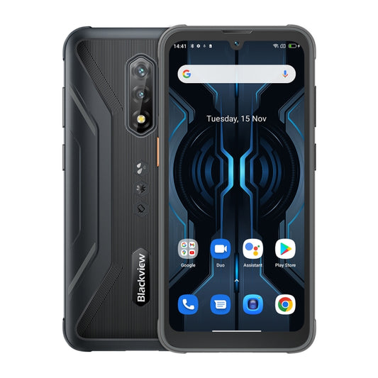 [HK Warehouse] Blackview BV5200 Pro Rugged Phone, 4GB+64GB, IP68/IP69K/MIL-STD-810H, Face Unlock, 5180mAh Battery, 6.1 inch Android 12 MTK6765 Helio G35 Octa Core up to 2.3GHz, Network: 4G, NFC, OTG, Dual SIM(Black) - Blackview by Blackview | Online Shopping South Africa | PMC Jewellery