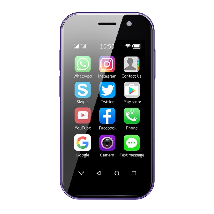 SOYES 14 Pro, 3GB+32GB, Face Recognition, 3.0 inch Android 9.0 MTK6739CW Quad Core up to 1.28GHz, OTG, Network: 4G, Dual SIM, Support Google Play (Purple) - SOYES by SOYES | Online Shopping South Africa | PMC TechLife