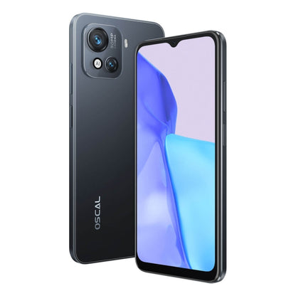 [HK Warehouse] Blackview OSCAL C80, 8GB+128GB, 50MP Camera, Side Fingerprint Identification, 5180mAh Battery, 6.5 inch Android 12 Unisoc T606 Octa Core up to 1.6GHz, Network: 4G, OTG, Dual SIM, Global Version with Google Play(Black) - Blackview by Blackview | Online Shopping South Africa | PMC Jewellery