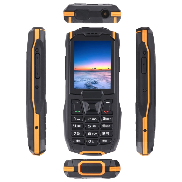 Rugtel R2C Rugged Phone, IP68 Waterproof Dustproof Shockproof, 2.4 inch, MTK6261D, 2500mAh Battery, SOS, FM, Dual SIM (Orange) - Others by Rugtel | Online Shopping South Africa | PMC Jewellery