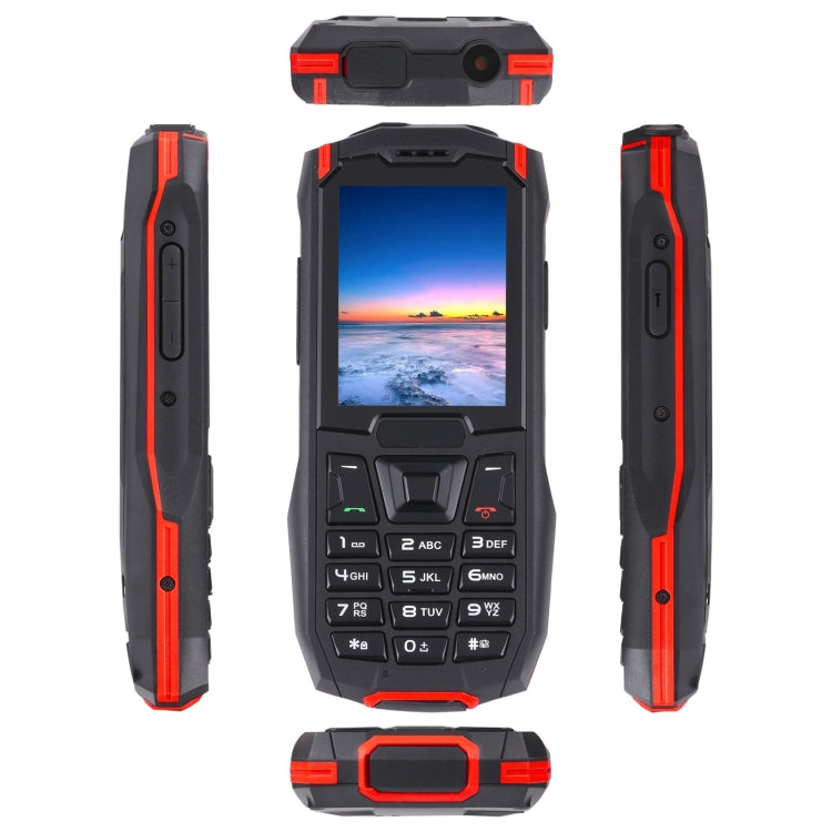 Rugtel R2C Rugged Phone, IP68 Waterproof Dustproof Shockproof, 2.4 inch, MTK6261D, 2500mAh Battery, SOS, FM, Dual SIM(Red) - Others by Rugtel | Online Shopping South Africa | PMC Jewellery