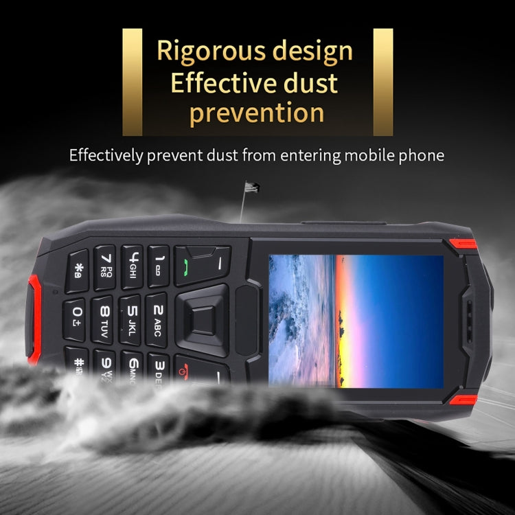 Rugtel R2C Rugged Phone, IP68 Waterproof Dustproof Shockproof, 2.4 inch, MTK6261D, 2500mAh Battery, SOS, FM, Dual SIM(Red) - Others by Rugtel | Online Shopping South Africa | PMC Jewellery