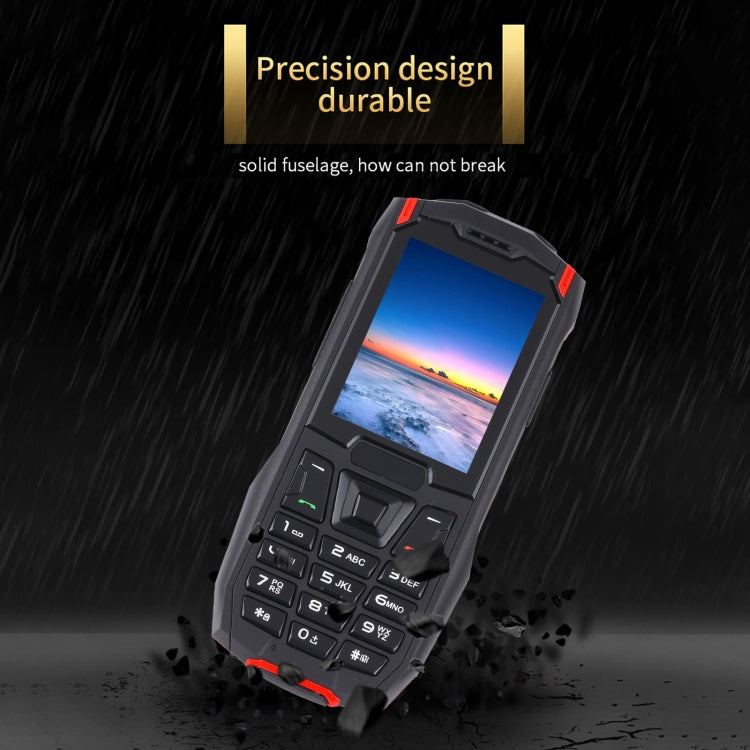 Rugtel R2C Rugged Phone, IP68 Waterproof Dustproof Shockproof, 2.4 inch, MTK6261D, 2500mAh Battery, SOS, FM, Dual SIM(Red) - Others by Rugtel | Online Shopping South Africa | PMC Jewellery