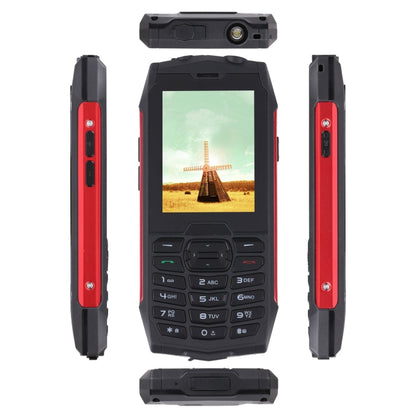 Rugtel R3C Rugged Phone, IP68 Waterproof Dustproof Shockproof, 2.8 inch, MTK6261D, 2000mAh Battery, SOS, FM, Dual SIM(Red) - Others by Rugtel | Online Shopping South Africa | PMC Jewellery