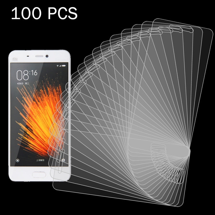 100 PCS for Xiaomi Mi 5 0.26mm 9H Surface Hardness 2.5D Explosion-proof Tempered Glass Screen Film -  by PMC TechLife | Online Shopping South Africa | PMC TechLife
