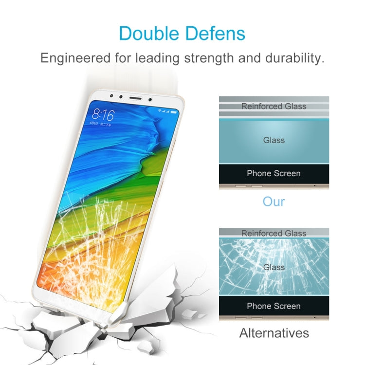 100 PCS for Xiaomi Redmi 5 0.26mm 9H Surface Hardness 2.5D Explosion-proof Tempered Glass Screen Film -  by PMC TechLife | Online Shopping South Africa | PMC TechLife