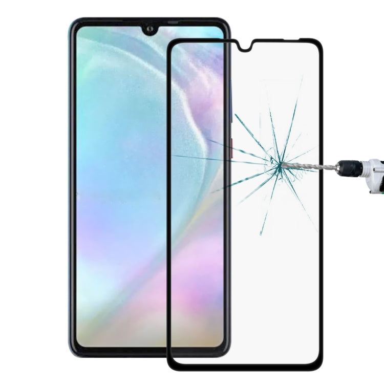 9H 9D Full Screen Tempered Glass Screen Protector for Huawei P30 Lite(Black) - free shipping - PMC TechLife - Order now!