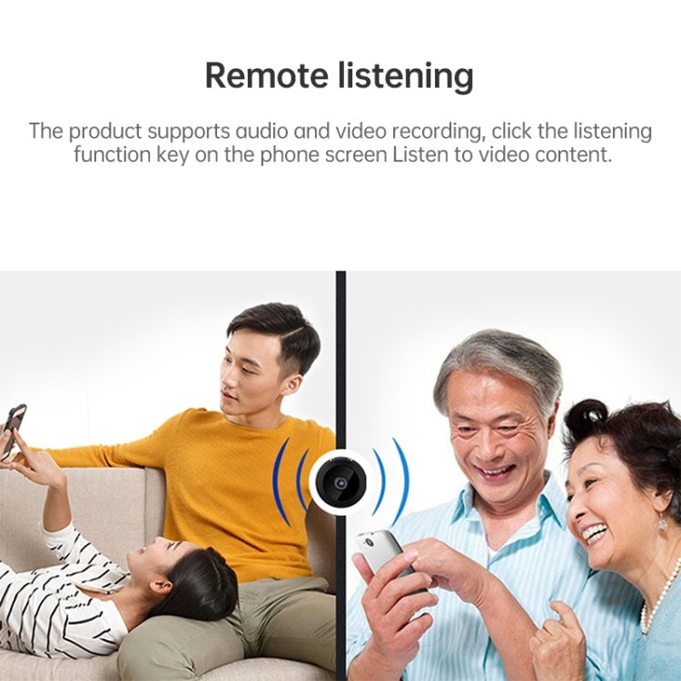 A9 1080P Wifi Wireless Network Camera Wide-angle Recorder(Black) - free shipping - PMC TechLife - Order now!