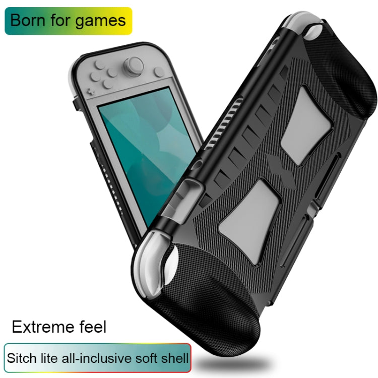 TPU Soft Protective Shell Drop Resistance for Nintendo Switch Lite(Blue) - Cases by PMC Jewellery | Online Shopping South Africa | PMC Jewellery