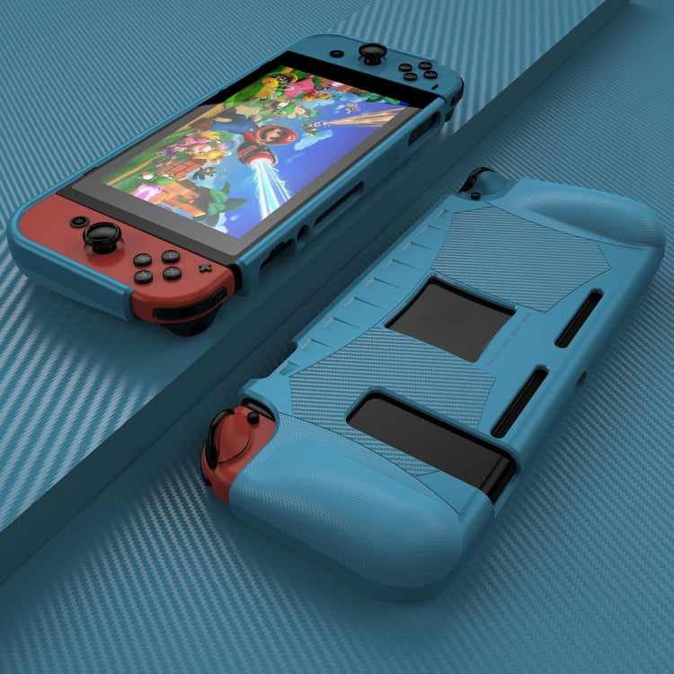 TPU Soft Protective Shell Drop Resistance for Nintendo Switch(Blue) - Cases by PMC TechLife | Online Shopping South Africa | PMC TechLife