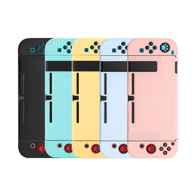 For Nintendo Switch Pure Color Shockproof TPU Case(Pink) - Cases by PMC Jewellery | Online Shopping South Africa | PMC Jewellery