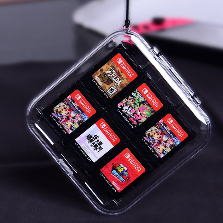 12 in 1 Box Memory Card Holder Box for Nintendo Switch(Silver) - Bags by PMC TechLife | Online Shopping South Africa | PMC TechLife | Buy Now Pay Later Mobicred