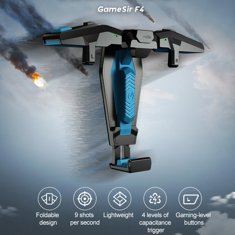 GameSir F4 Foldable Eagle Wing Shaped Physical Direct Connect Capacitor Gamepad Compatible with IOS & Android System Devices - GameSir Accessories by GameSir | Online Shopping South Africa | PMC Jewellery