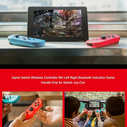 Left and Right Bluetooth Wireless Joypad Gamepad Game Controller for Switch(Black) - Gamepads by PMC Jewellery | Online Shopping South Africa | PMC Jewellery