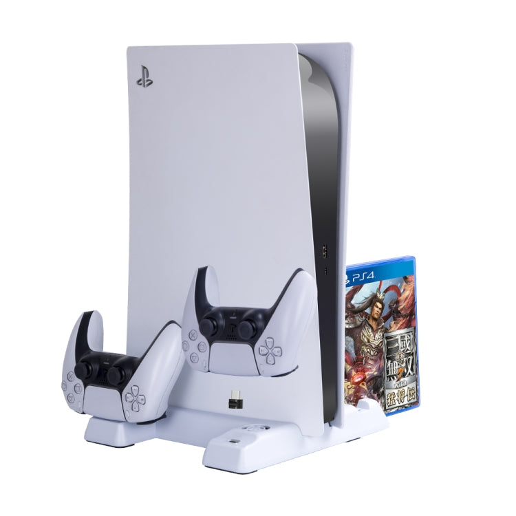DOBE TP5-0593 Multi-function Stand With Game Disc Storage For PS5 - free shipping - PMC TechLife - Order now!