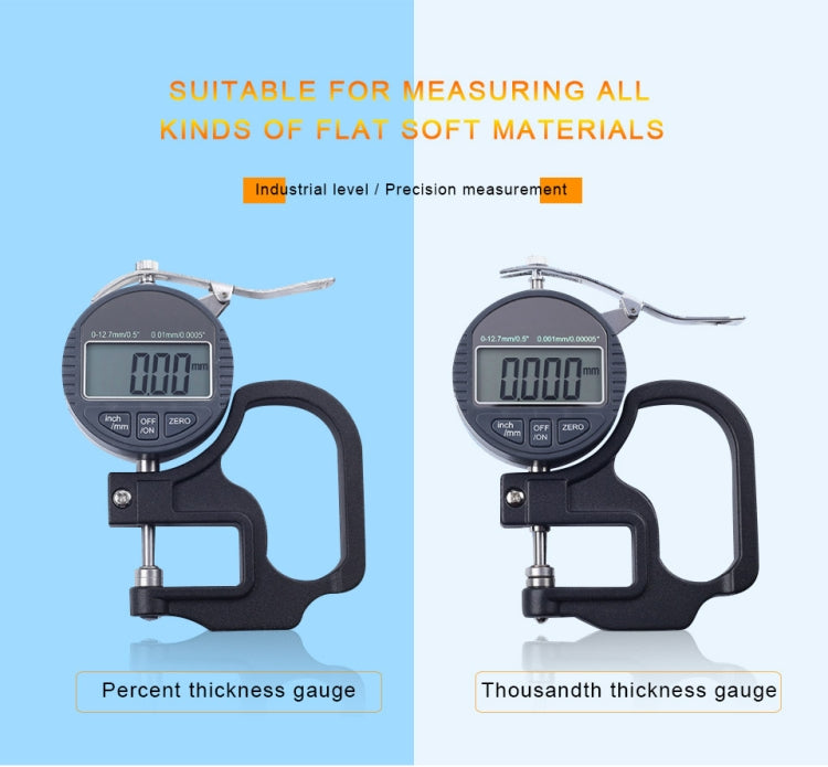 0-10mm Range Digital Display Percentage Thickness Gauge - Coating Thickness Gauge by PMC TechLife | Online Shopping South Africa | PMC TechLife | Buy Now Pay Later Mobicred