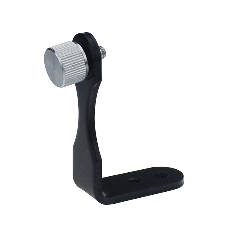 Datyson 5P0008 Telescope Tripod Connector All Metal L-shaped Adapter Adapter Bracket(Black) - Accessories by PMC TechLife | Online Shopping South Africa | PMC TechLife